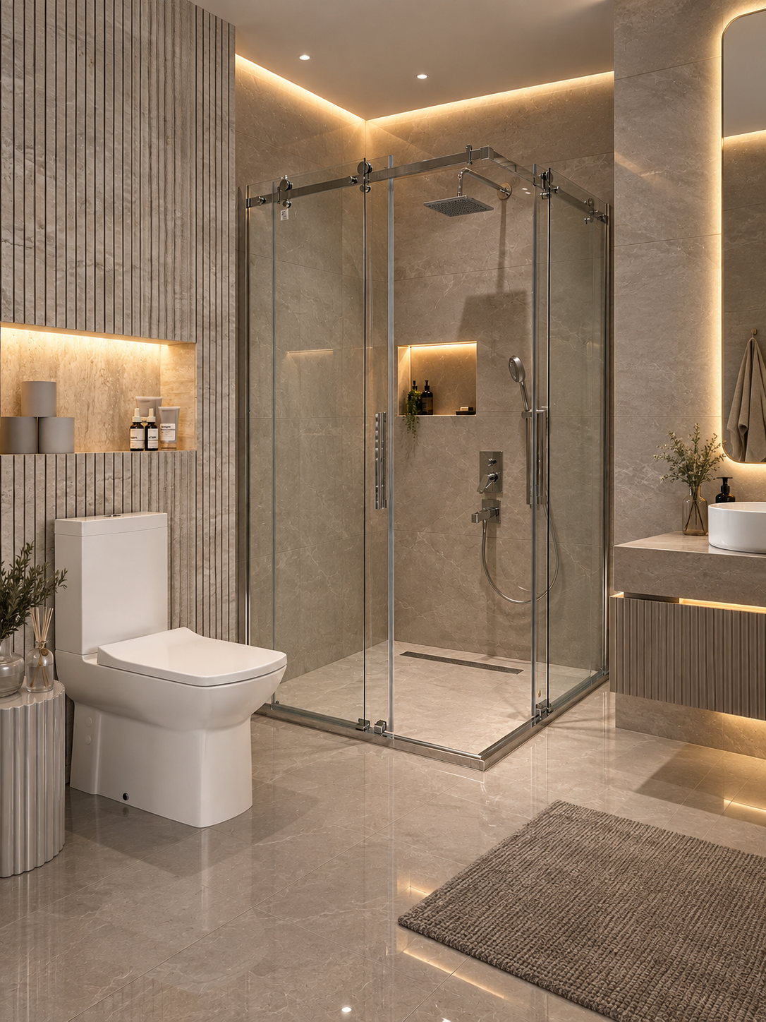 Askılı Sistem Model 54 siyah profil
